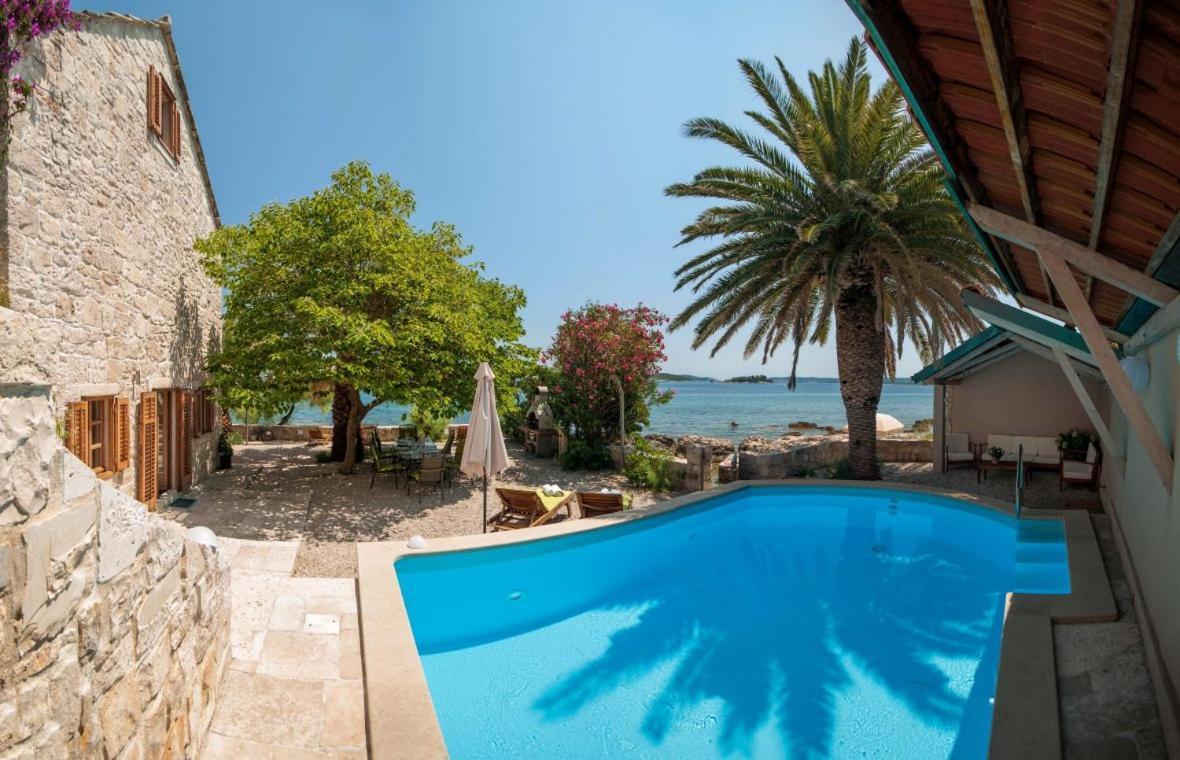 Luxury Beachfront Villa Mare With Private Pool At The Beach Orebic - Peljesac Ngoại thất bức ảnh