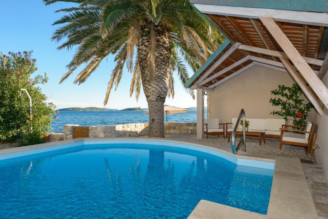 Luxury Beachfront Villa Mare With Private Pool At The Beach Orebic - Peljesac Ngoại thất bức ảnh