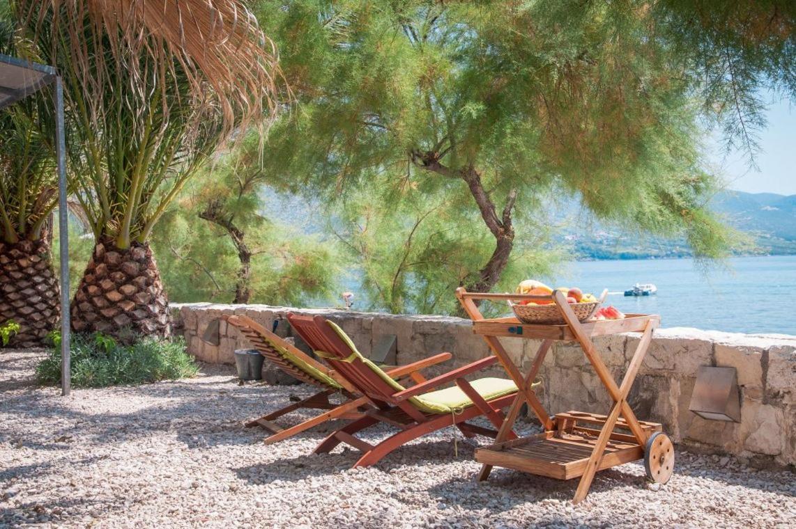 Luxury Beachfront Villa Mare With Private Pool At The Beach Orebic - Peljesac Ngoại thất bức ảnh