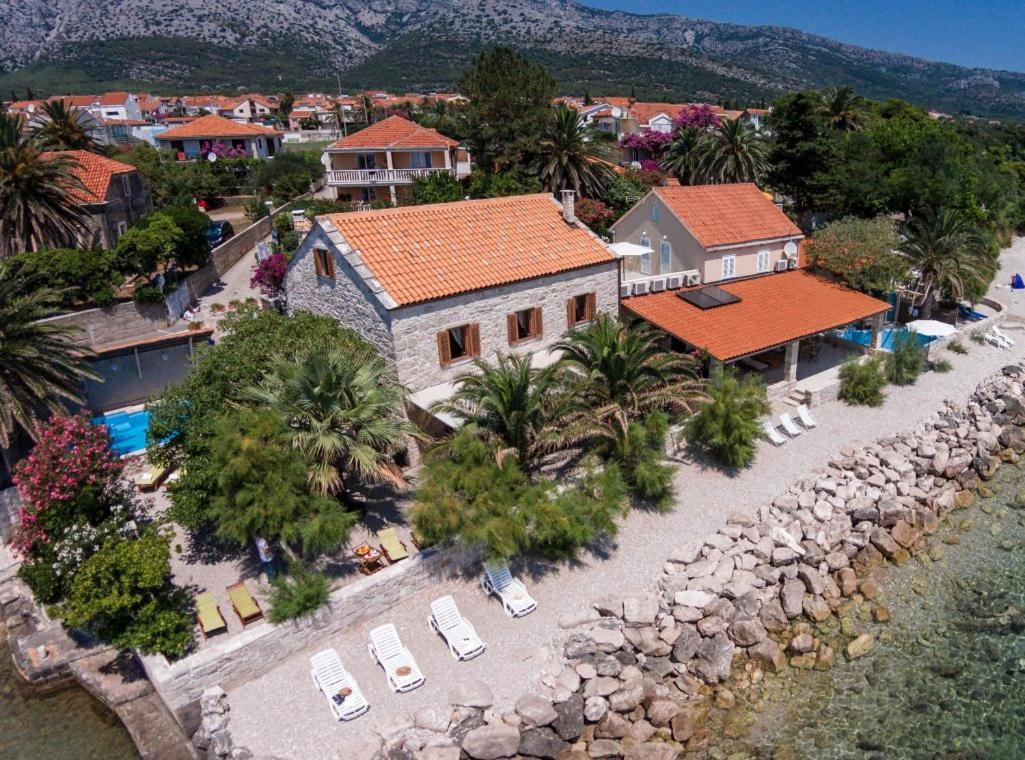 Luxury Beachfront Villa Mare With Private Pool At The Beach Orebic - Peljesac Ngoại thất bức ảnh